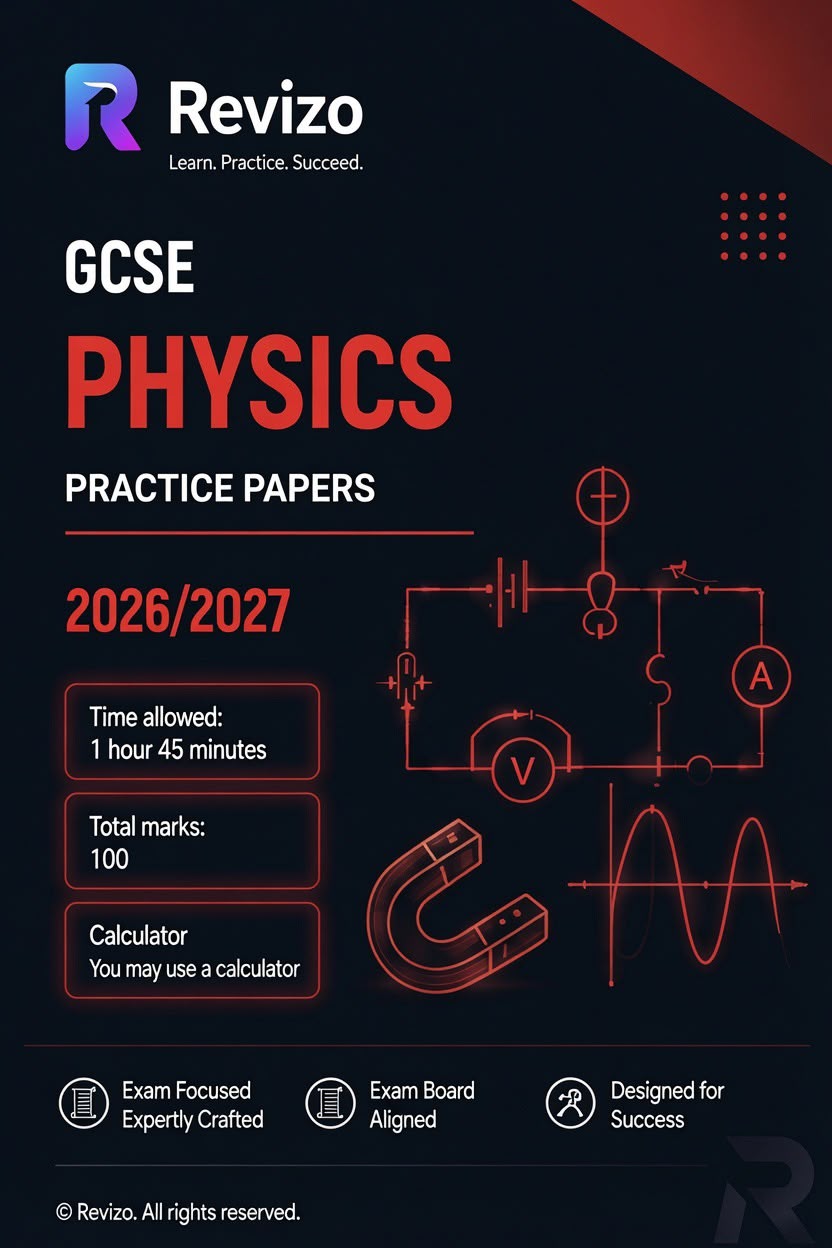 Revizo GCSE Physics Practice Paper cover