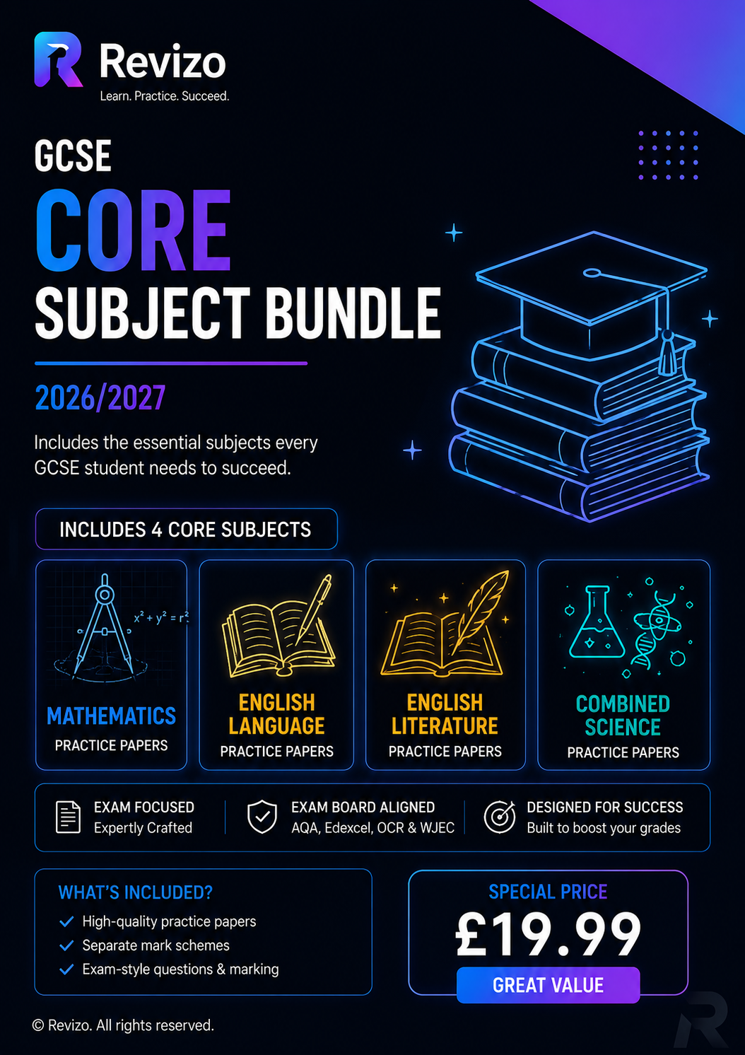 GCSE Core Subject Bundle cover